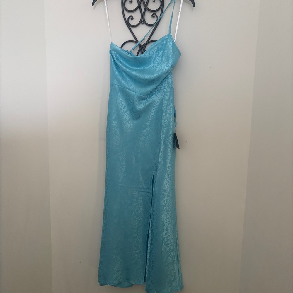 Lulu's Blue Midi Dress